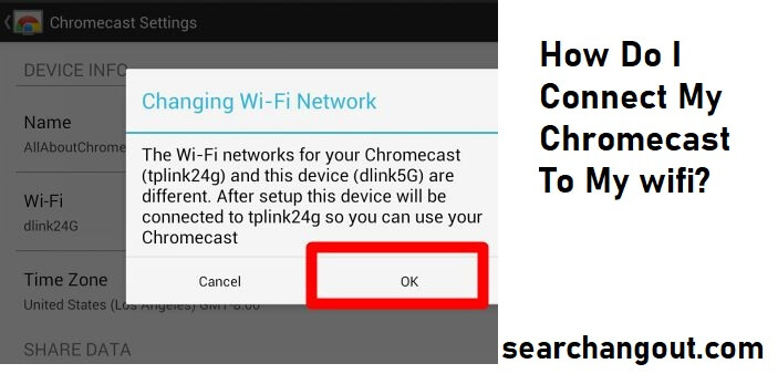 chromecast change wifi mac